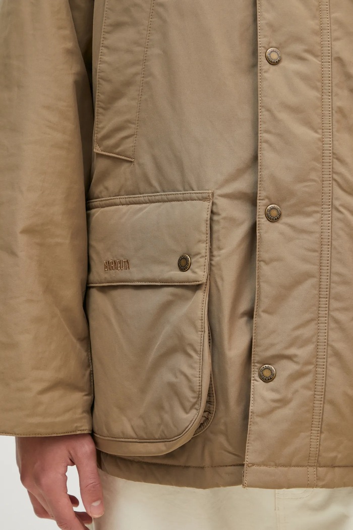Μπουφάν Baracuta Barbour x Baracut OS Casual Bedale πράσινο BRCPS1094