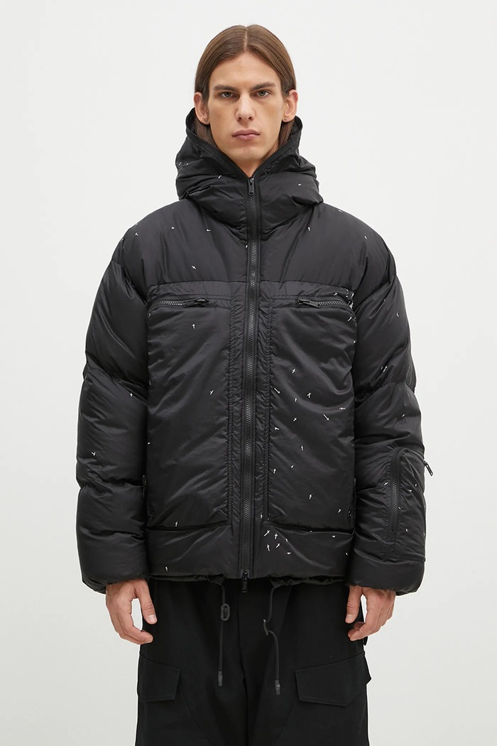 Undercover down jacket Blouson with black UC2D4207