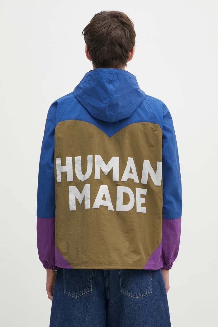 Abbigliamento Human Made giacca Anorak Parka HM28JK029 blu