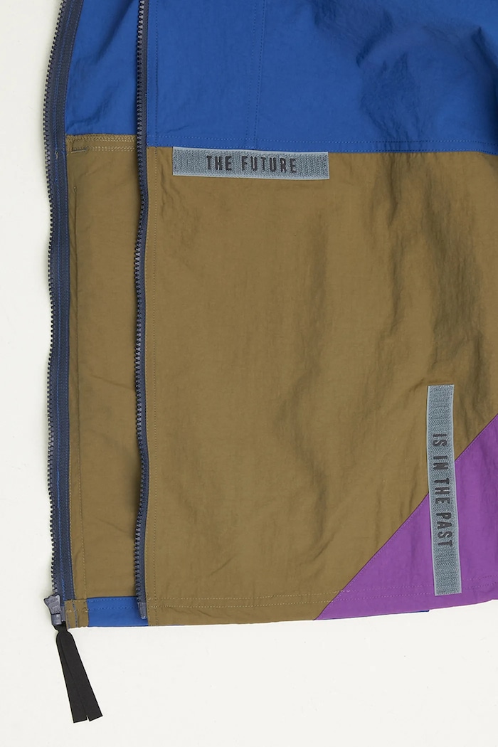 Human Made giacca Anorak Parka HM28JK029 blu