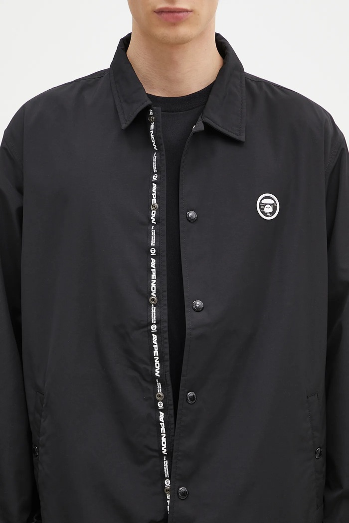 AAPE jacket Moon Face Logo black AAPLJM7662XXN