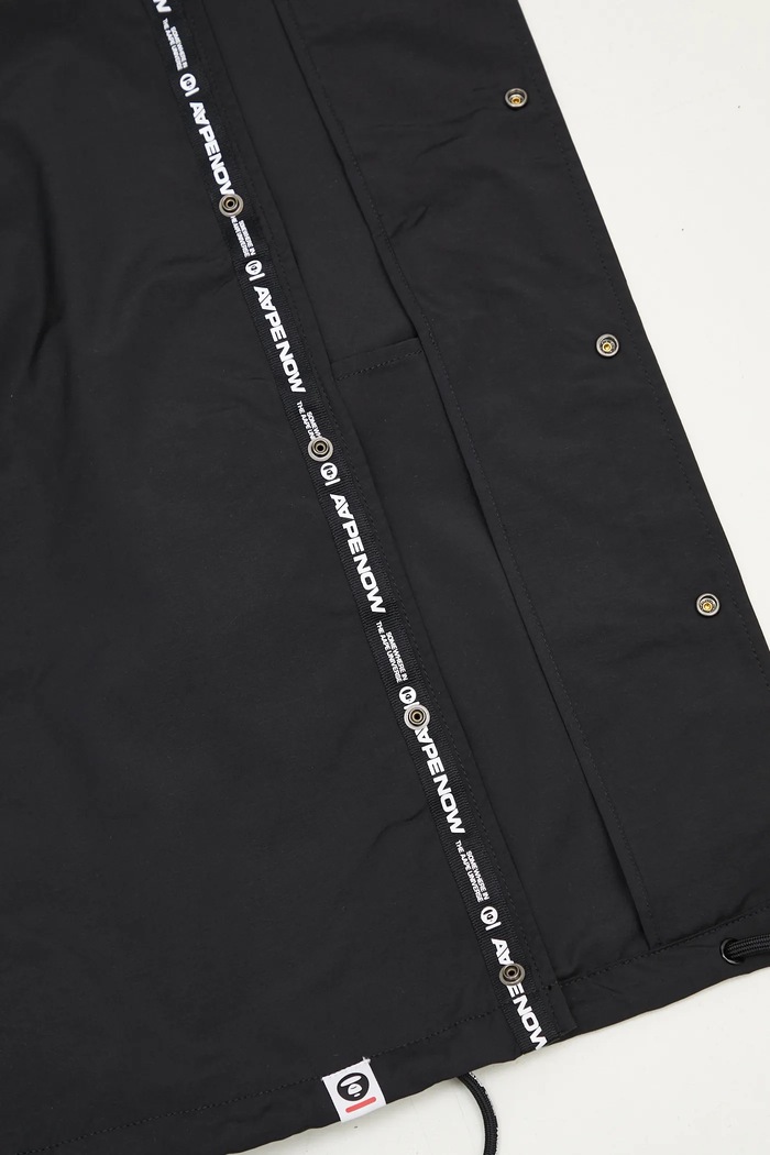AAPE jacket Moon Face Logo AAPLJM7662XXN black