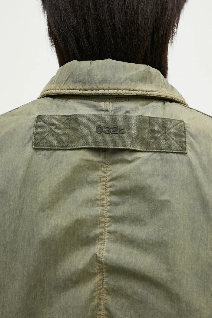 Куртка-бомбер 032C 'Clay' Utility Bomber F24.URW.1903.450 зелёный