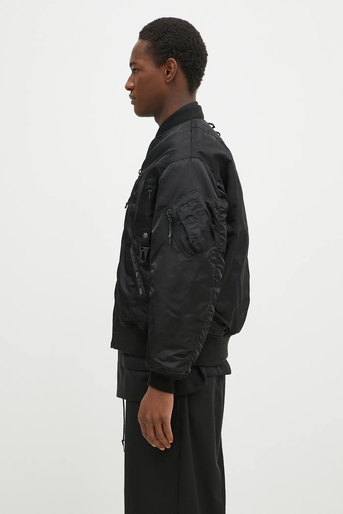 Manastash giacca bomber Extra Mile MA-1 7924252014 nero AW24