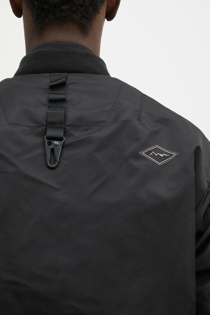 Manastash giacca bomber Extra Mile MA-1 nero 7924252014