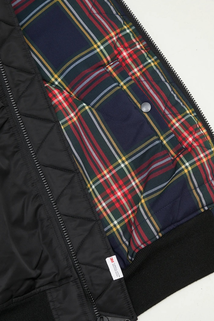Manastash giacca bomber Extra Mile MA-1 7924252014 nero