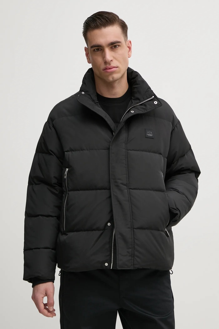 Armani Exchange kurtka puchowa pozostałe czarny XM000032.AF10323