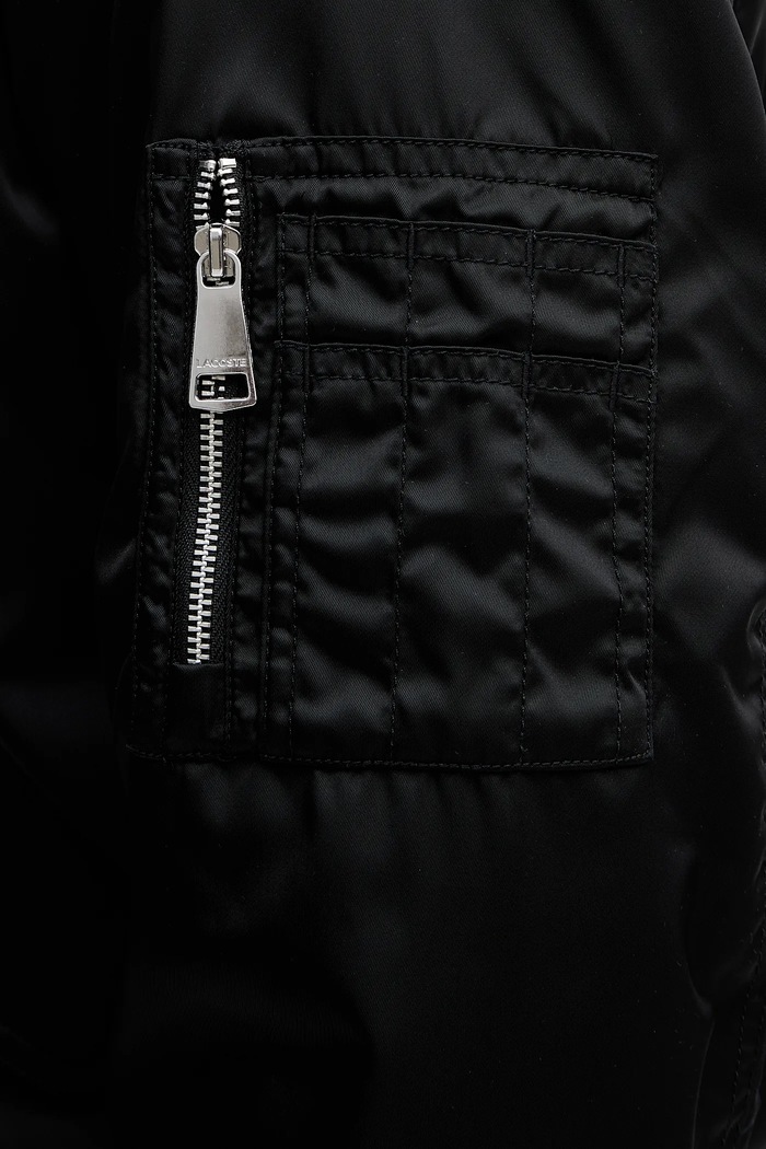 Lacoste geacă bomber BH2899 negru