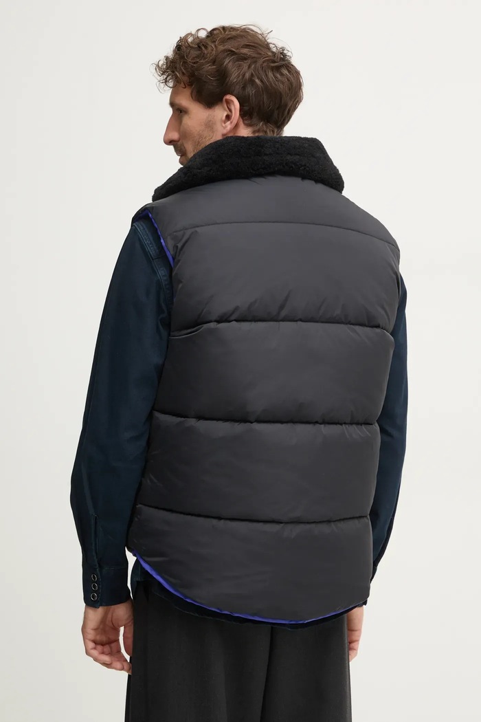 Obojstranná vesta A.P.C. doudoune teddy PAAFW.M30201