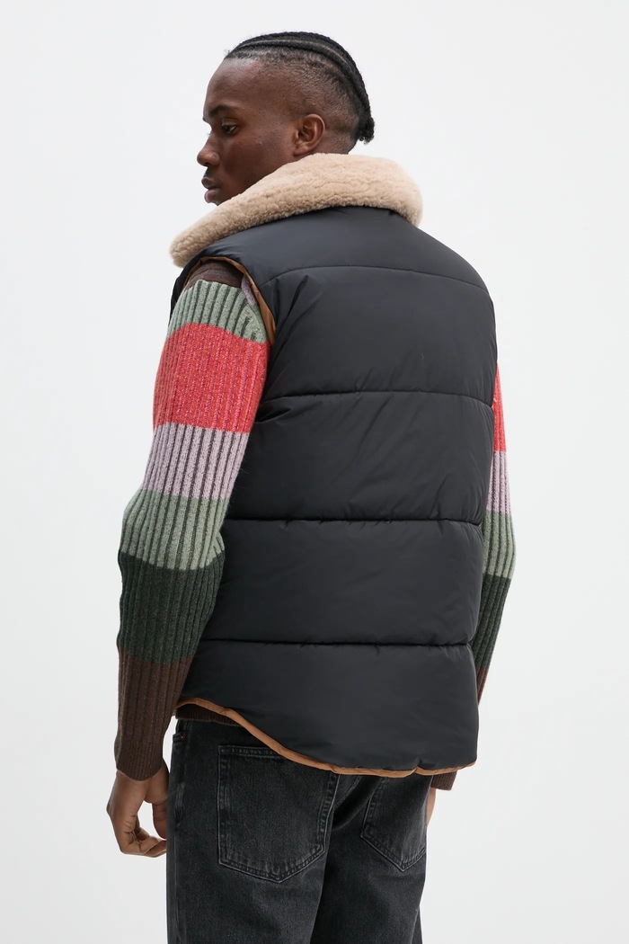 Oboustranná vesta A.P.C. doudoune teddy PAAFW.M30201
