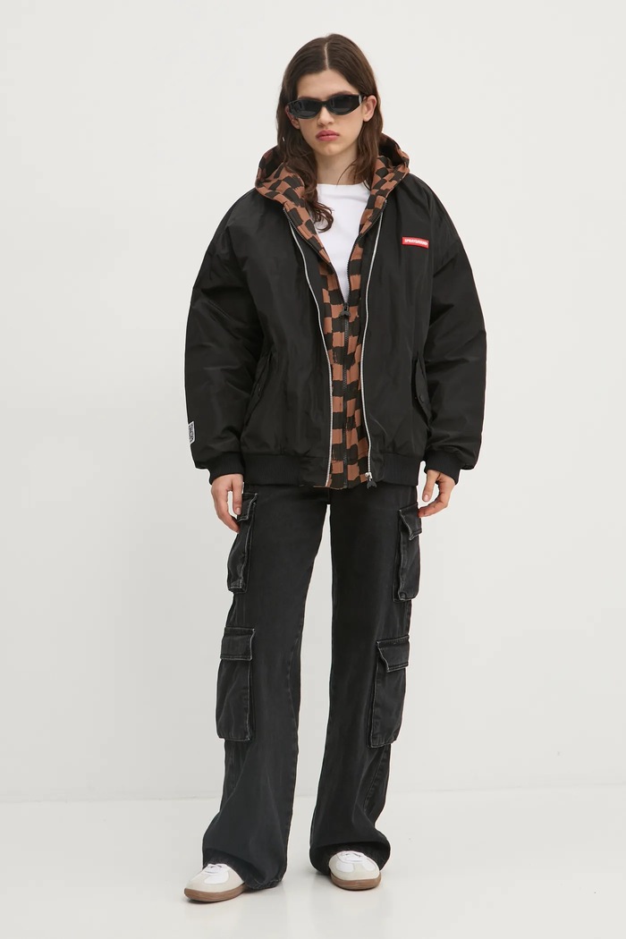 Bomber jakna Sprayground crna SP610