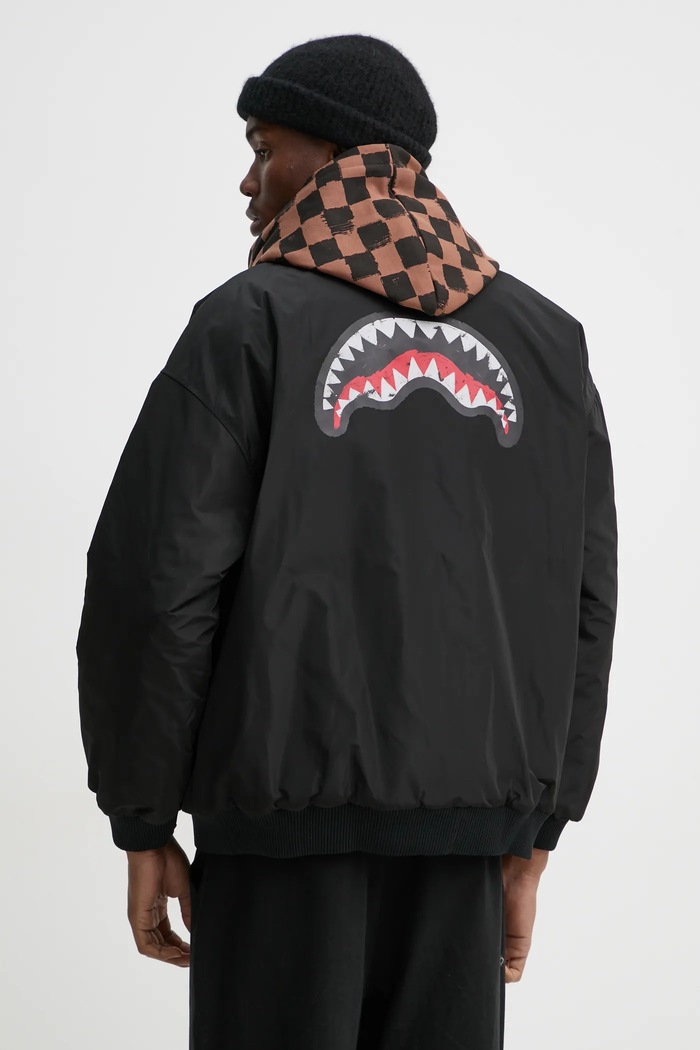 Bomber jakna Sprayground SP610 crna