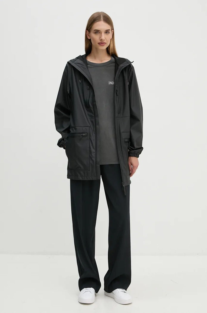 Rains Geaca Cargo Long Jacket W3 12060.01