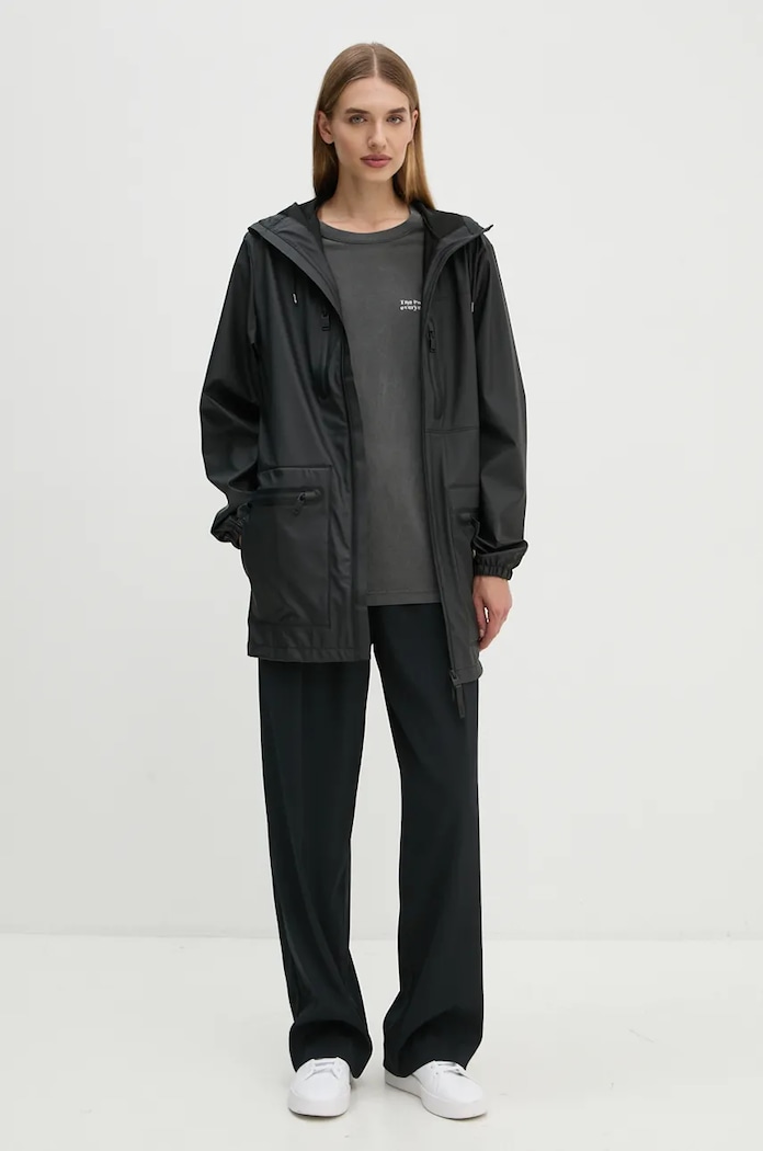 Rains Geaca Cargo Long Jacket W3 12060.01