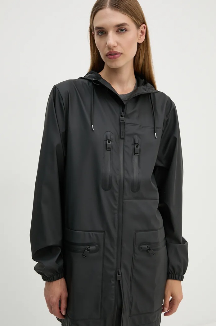Rains Geaca Cargo Long Jacket W3 12060.01