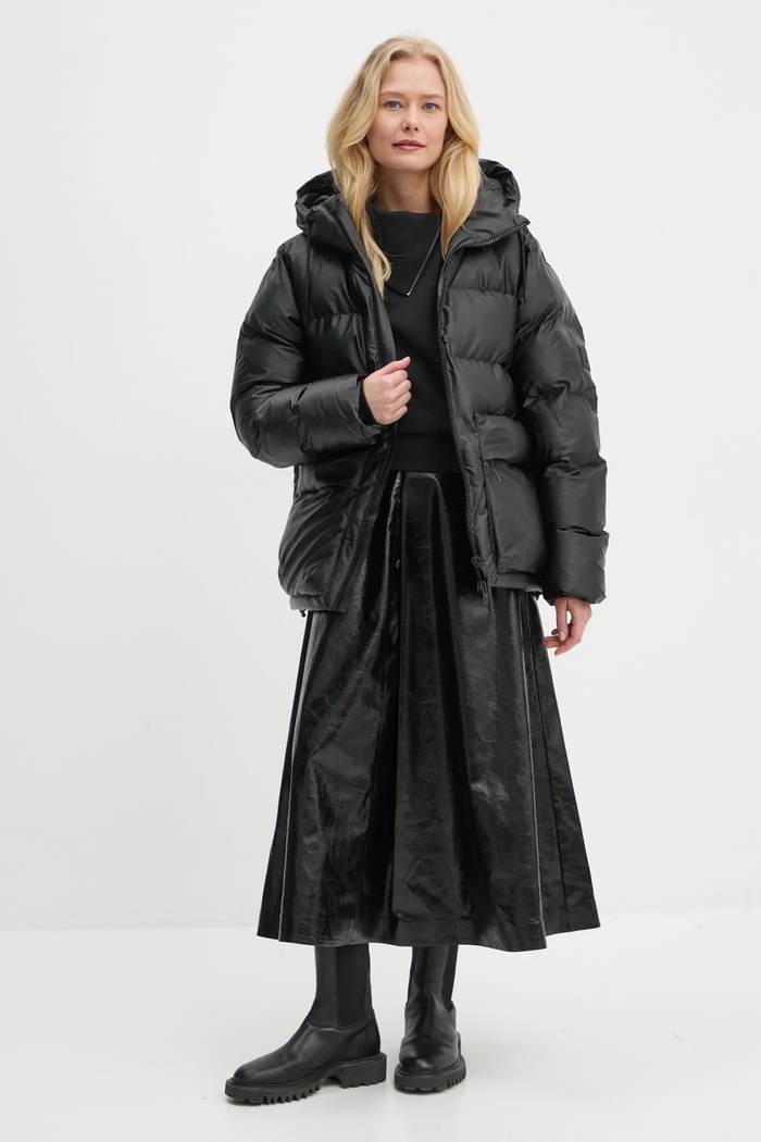 Îmbrăcăminte Rains Geacă Alta Puffer Cargo Jacket W3T3 15350.84 negru