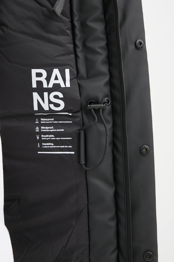Rains geaca Askim Long Insulated Cargo Jacket W3T4 15930.01
