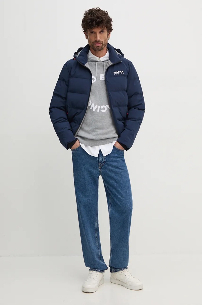 Jakna Red Bull Racing x Pepe Jeans RU400003 mornarsko plava AW24