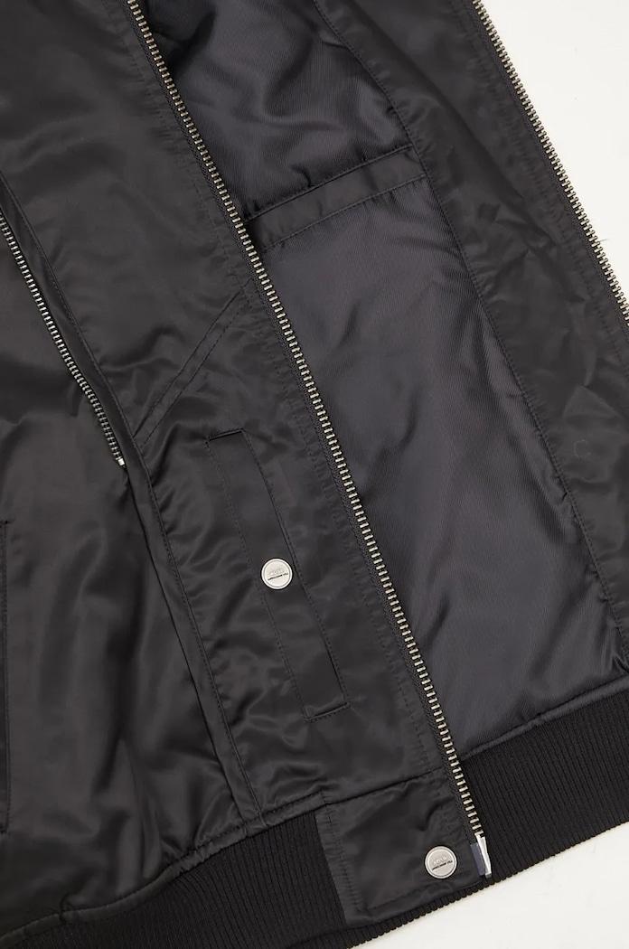 Яке бомбър Andersson Bell Mesh Sleeve Bomber Jacket awa626u черен