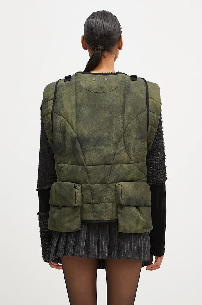 Clothing Andersson Bell vest Marble Padded Vest awa648m green