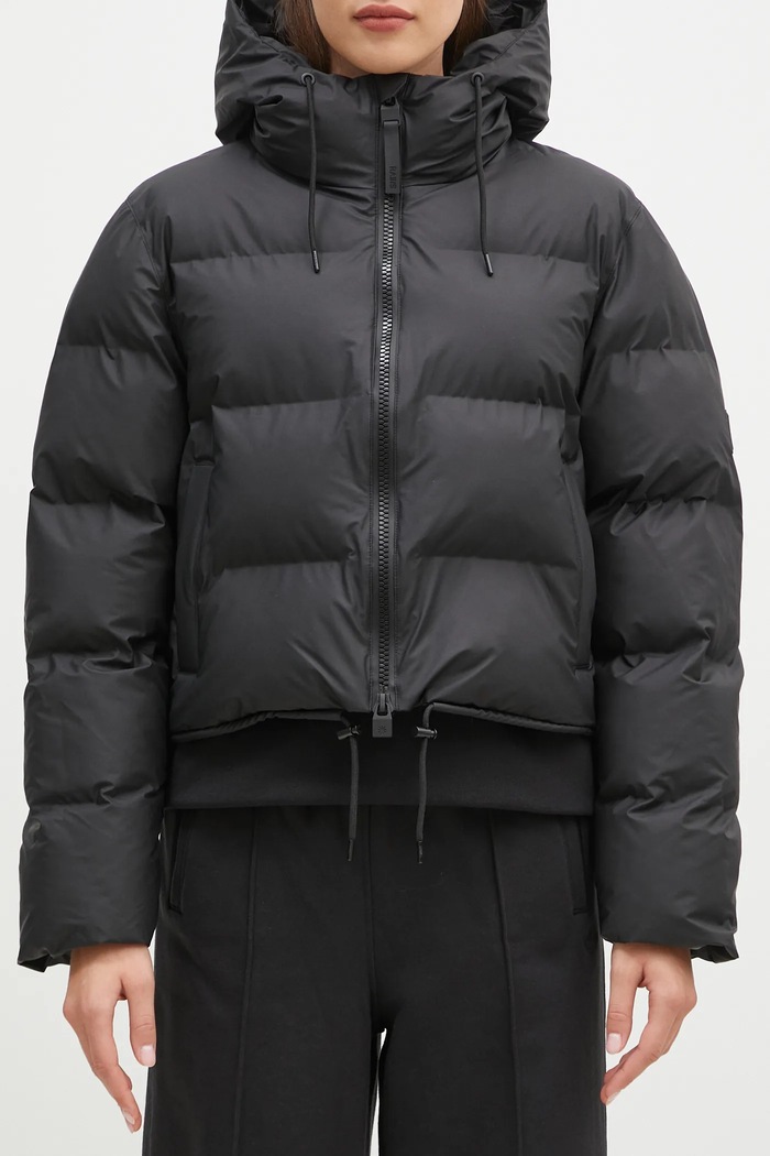 Дощовик Rains Alta Short Puffer Jacket W3T3 Rains 15150.01 чорний