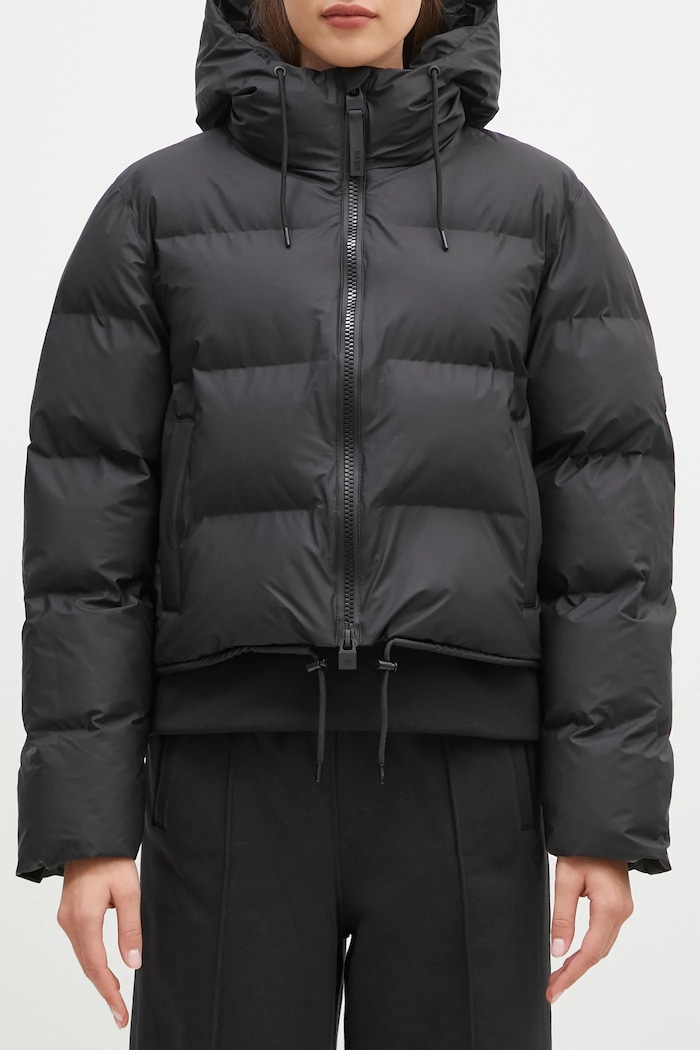 Дощовик Rains Alta Short Puffer Jacket W3T3 Rains 15150.01 чорний