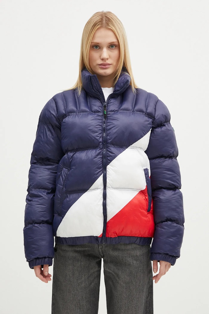 FILA+ kurtka Panino Puffer 42FW24OW04520C802 granatowy AW24