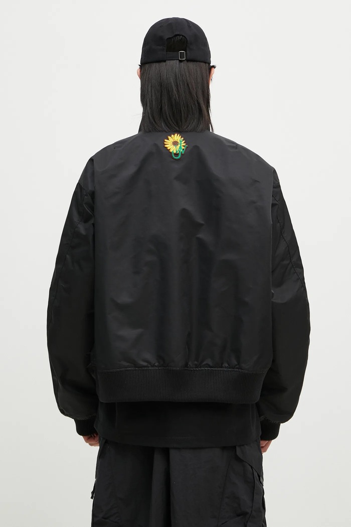 Clothing JW Anderson bomber jacket Curved Hem Bomber Jacket JK0347.PG1666.999 black