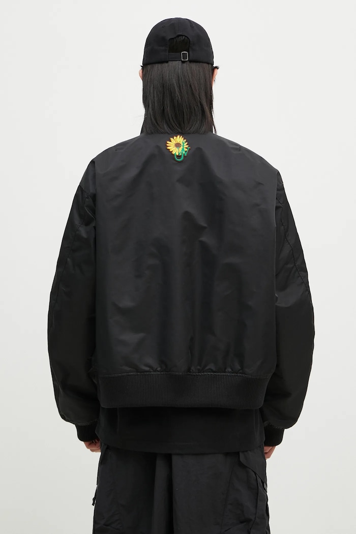 Clothing JW Anderson bomber jacket Curved Hem Bomber Jacket JK0347.PG1666.999 black