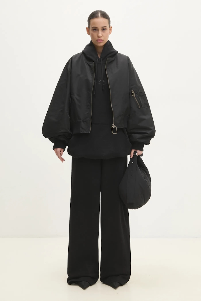 JW Anderson bomber jacket Curved Hem Bomber Jacket JK0347.PG1666.999