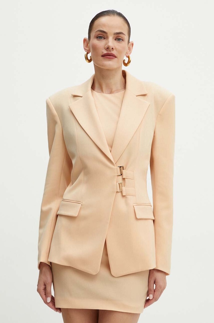 Patrizia Pepe marynarka 8S0495.A453 beżowy AW24
