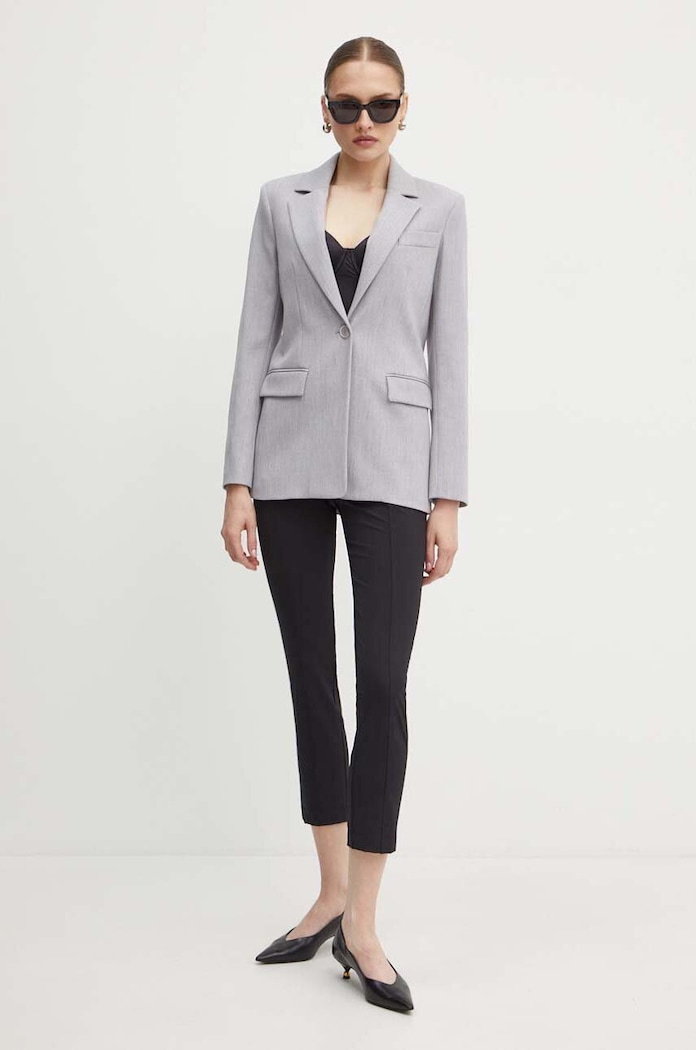 Patrizia Pepe marynarka 8S0497.A453 szary AW24