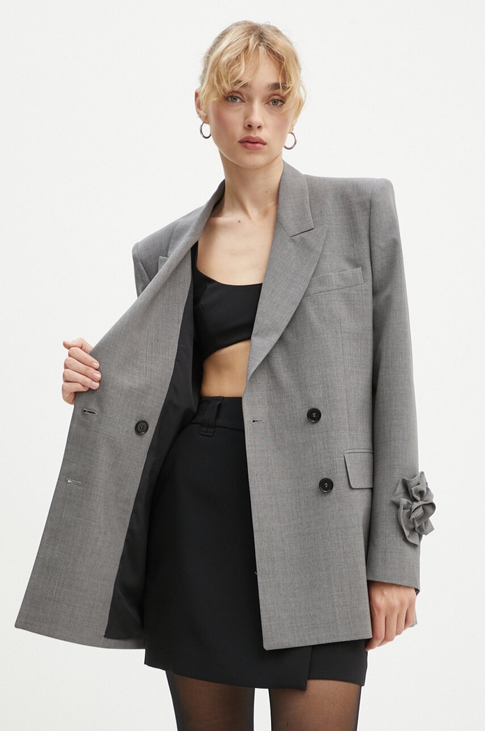 Vlněné sako MSGM 3741MDG18X.247506