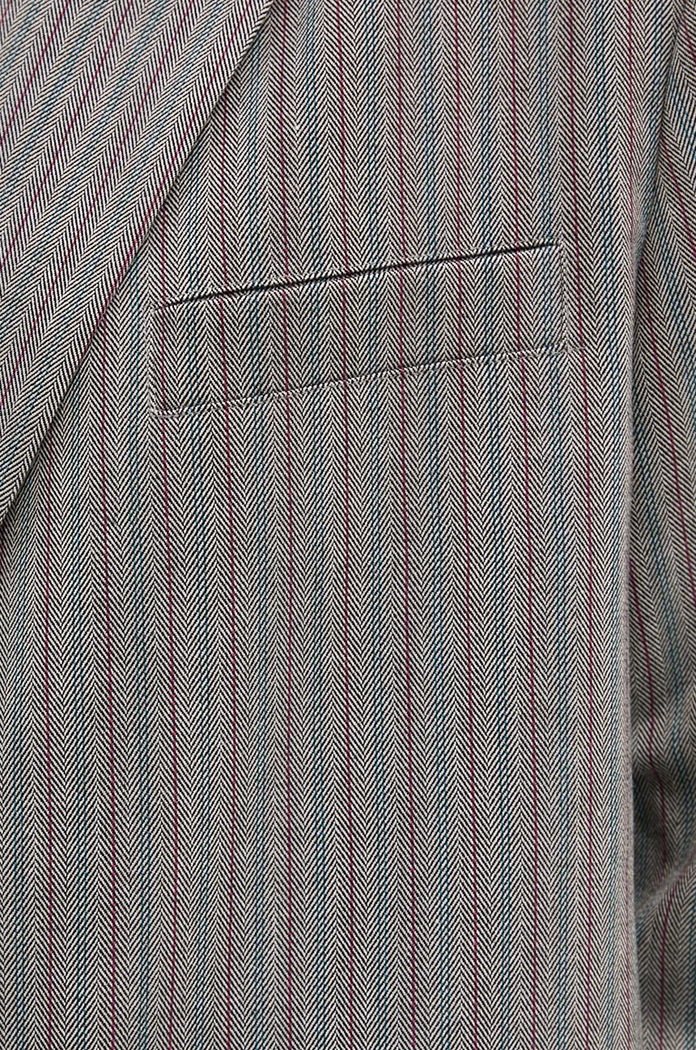 Sako Remain Herringbone Blazer 5018723038 sivá