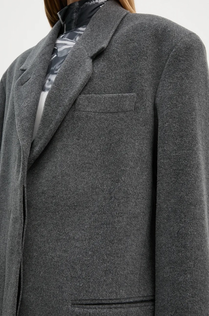 Remain marynarka wełniana Heavy Wool Blazer 501887514
