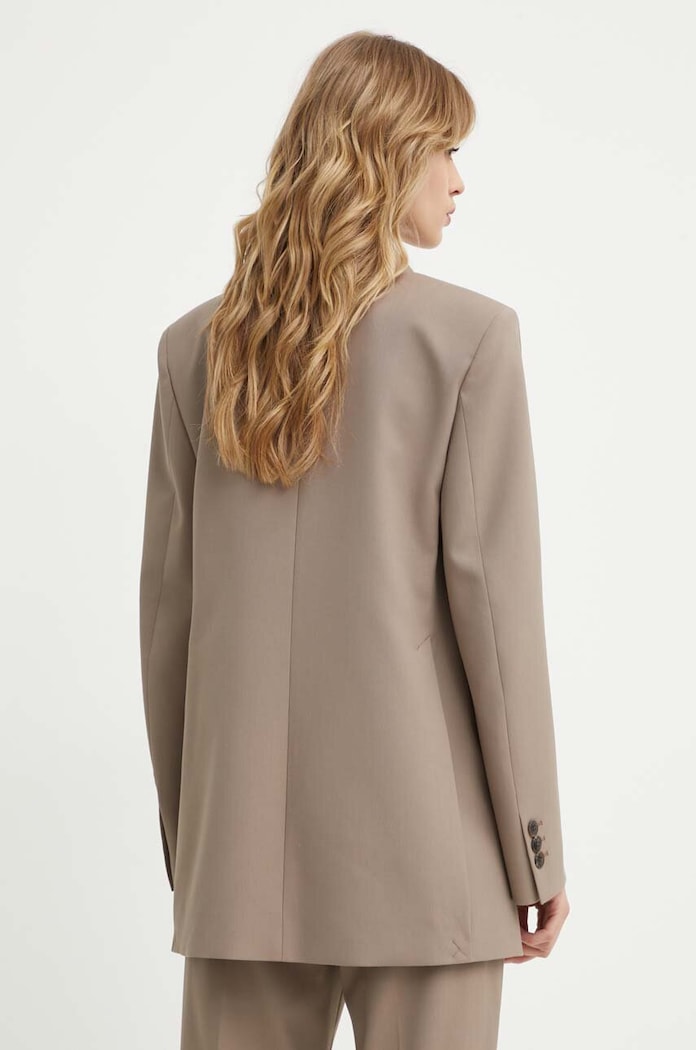 Oblečení Sako By Malene Birger OPHIE Q72526001 hnědá