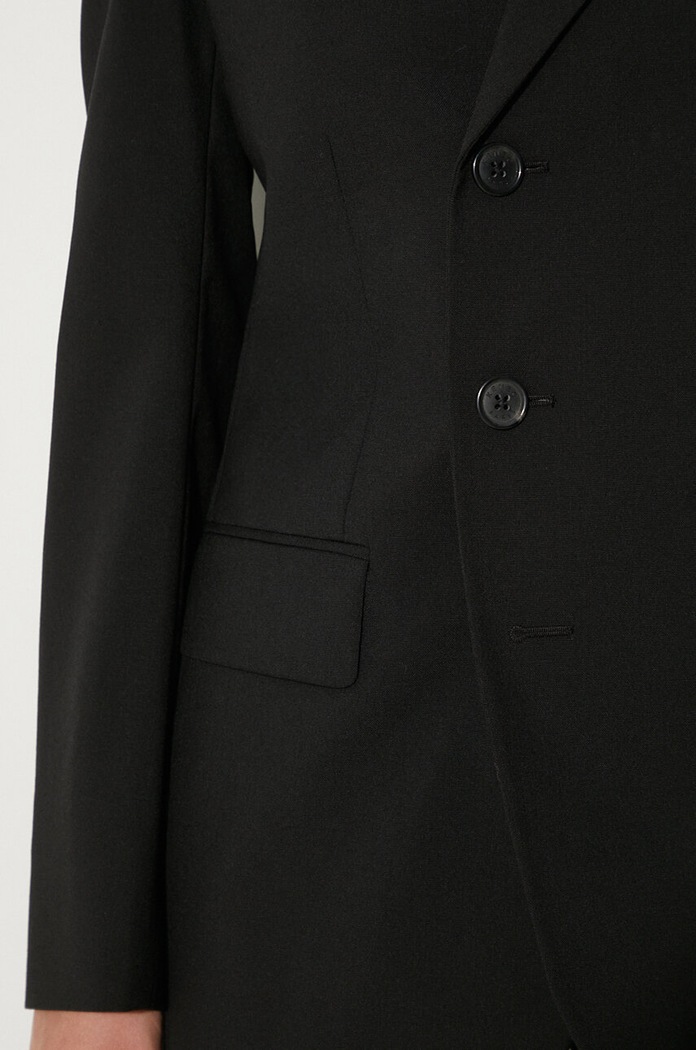 Vlněné sako Kenzo Virgin Wool Waisted Blazer FE62VE2549GE.99