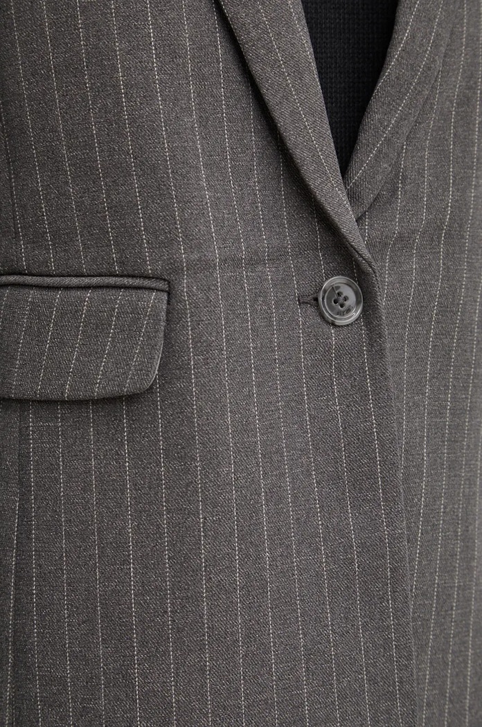 Сако Abercrombie & Fitch KI144.4275.907 сив