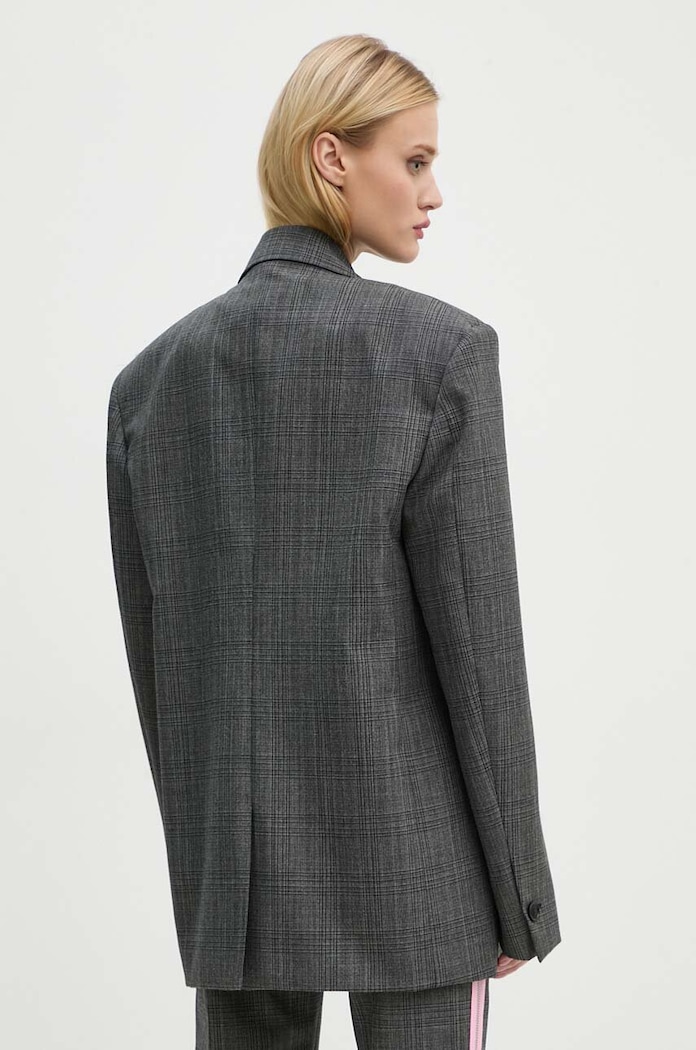 Îmbrăcăminte MSGM Geaca de lana 3742MDG03.247825 gri