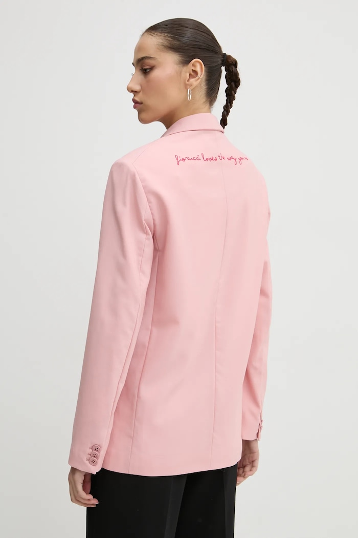 Oblečení Vlněné sako Fiorucci W01FMBDO059WO01PN02 růžová