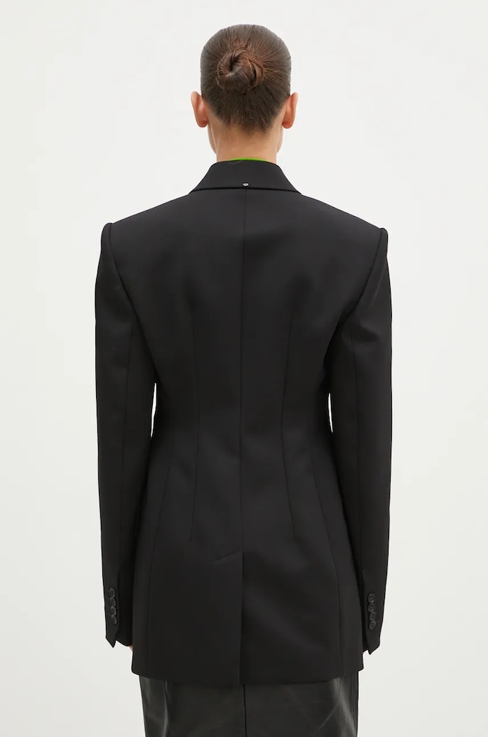 Îmbrăcăminte Sportmax Sacou din lână Echi 2422046042600 negru