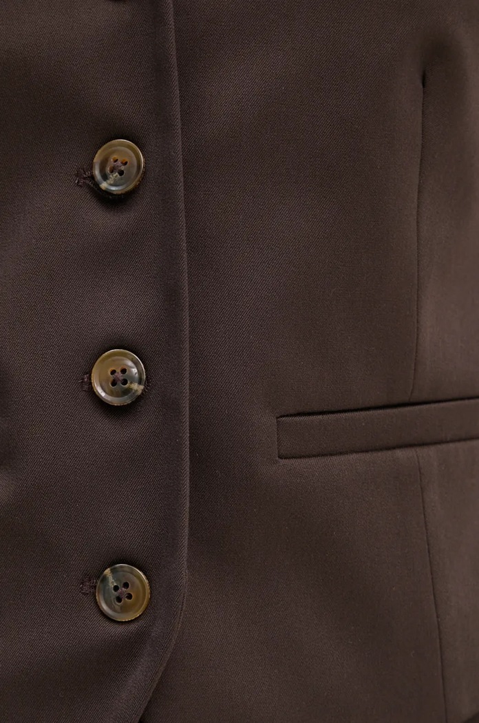 Samsoe Samsoe gilet F24400192 brown