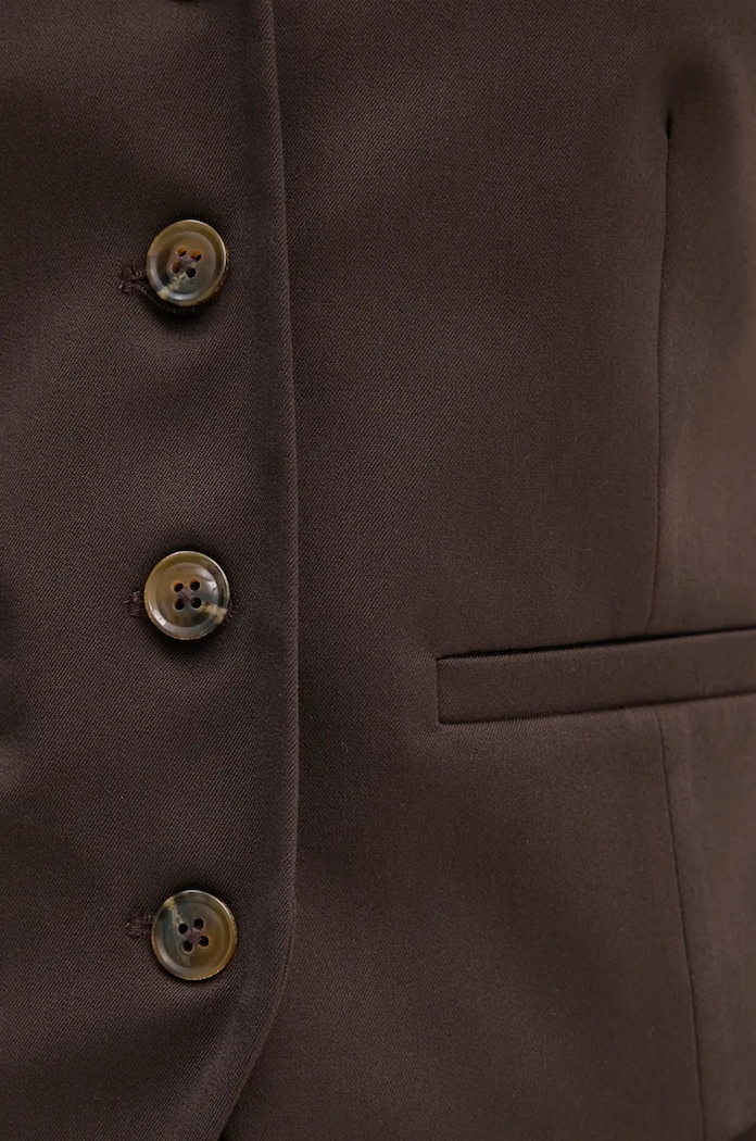 Samsoe Samsoe gilet F24400192 brown