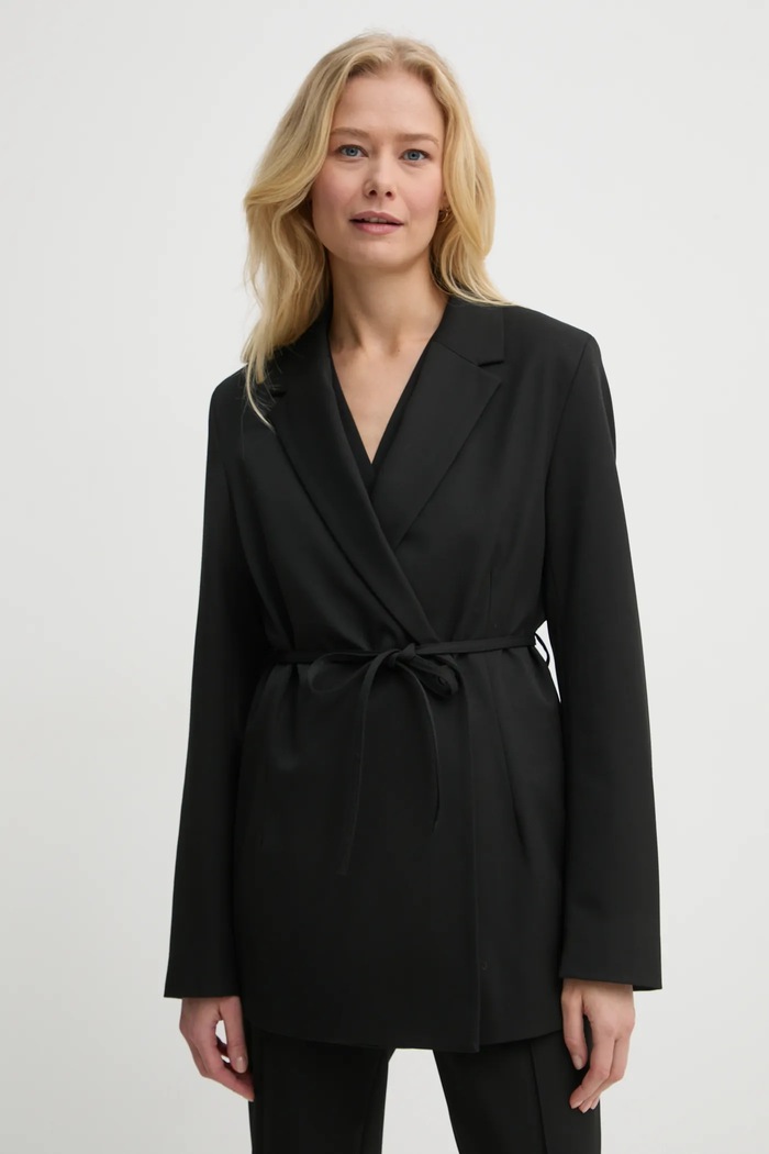 Samsoe Samsoe blazer plain black F24400191