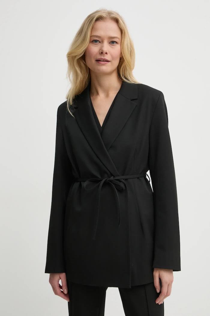 Samsoe Samsoe blazer plain black F24400191