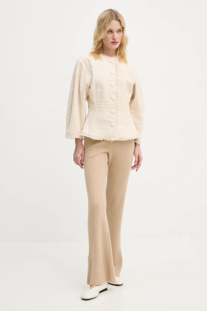 Suknjič By Malene Birger VASCAYA Q72632001 bež AW24