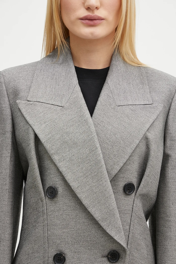 JW Anderson blazer Hourglass Tailored Jacket gray JK0343.PG1640.929