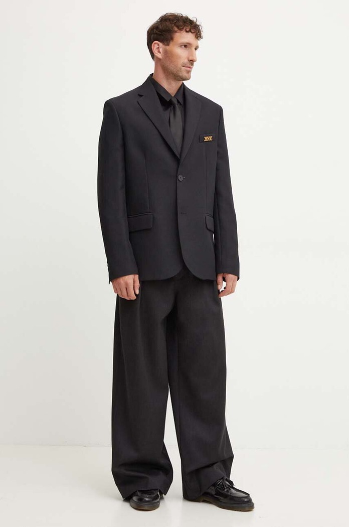 Suknjič Versace Jeans Couture 77GAQ703.N0357 črna AW24