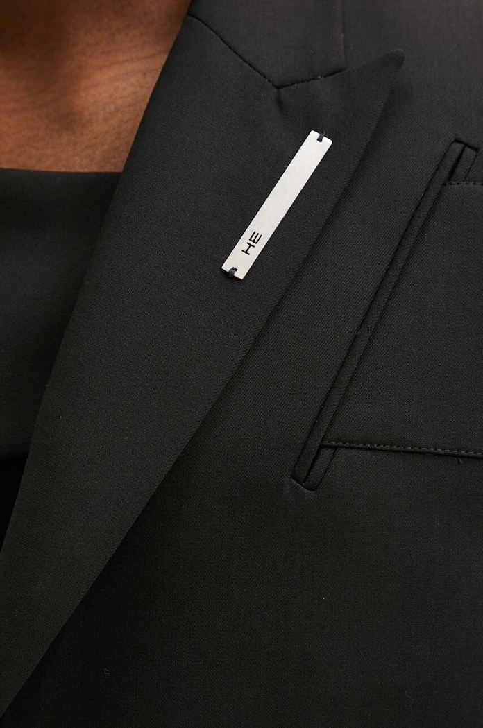 Heliot Emil wool blend blazer HE.M.04.008.W05.BLK01 black