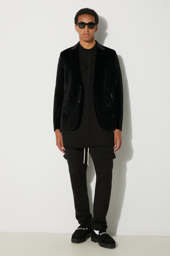 Paul Smith bársony kabát M1R.1545.K01346 fekete AW24